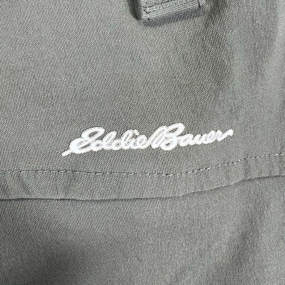 Eddie Bauer Summer Trail Shorts Women’s 12 (Actual 34x5.5) Green Cargo Hiking - Picture 3 of 11